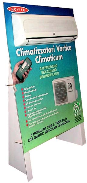 espositore cartone inclinato vortice1