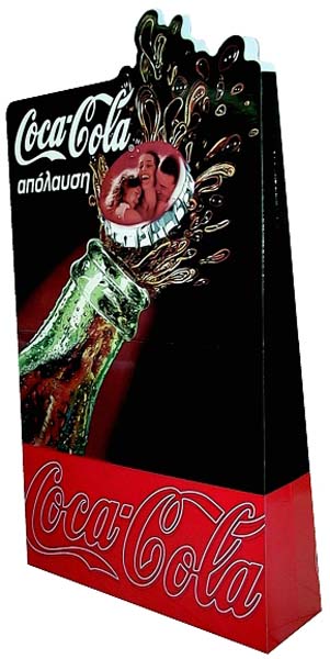 espositore pubblicitario cocacola 2
