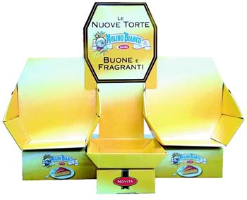 espositore cartone pasticceria barilla torte2