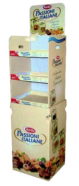 espositore pasta e biscotti barilla passioni