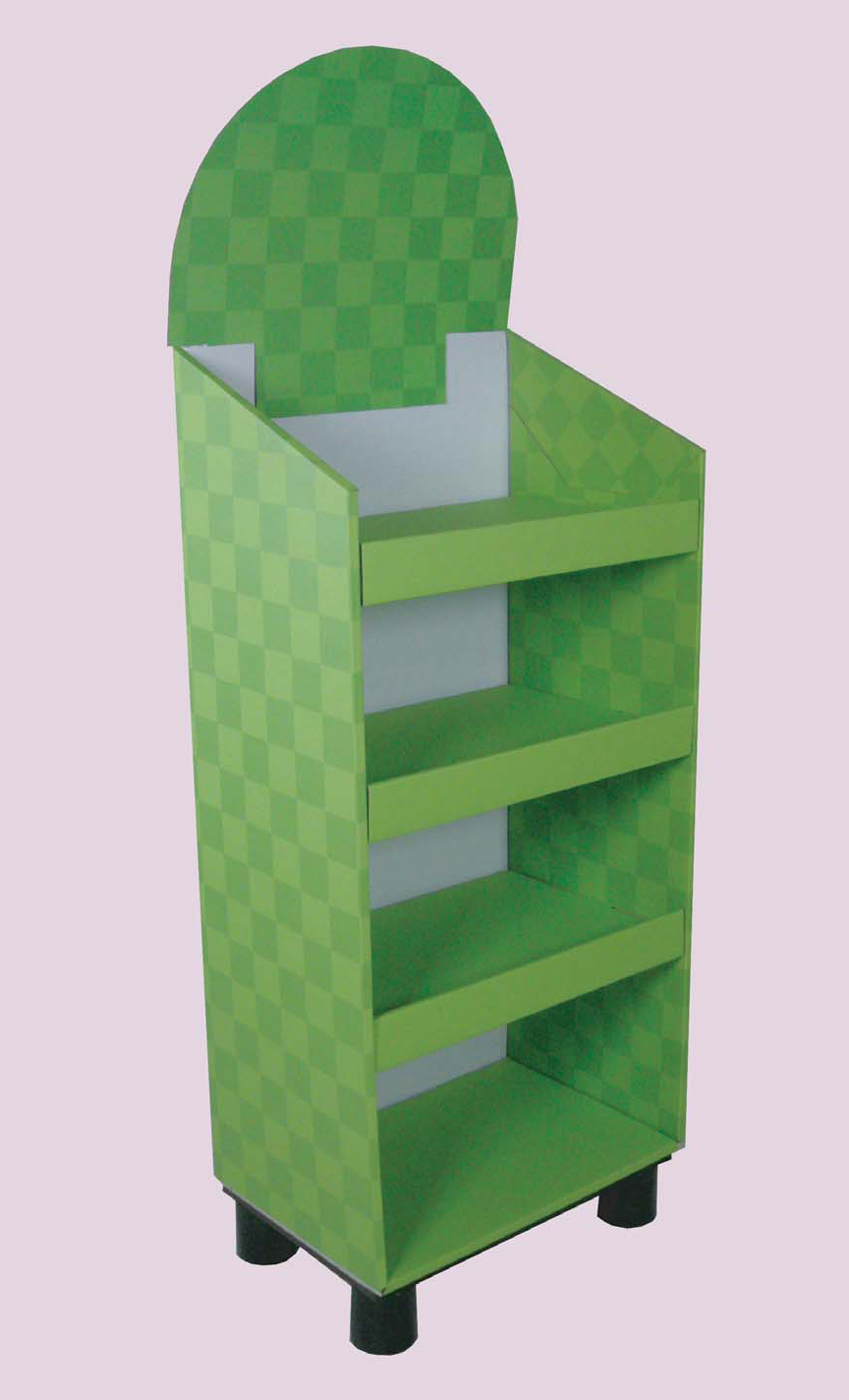 espositore a ripiani 605 x 380 x 1190mm