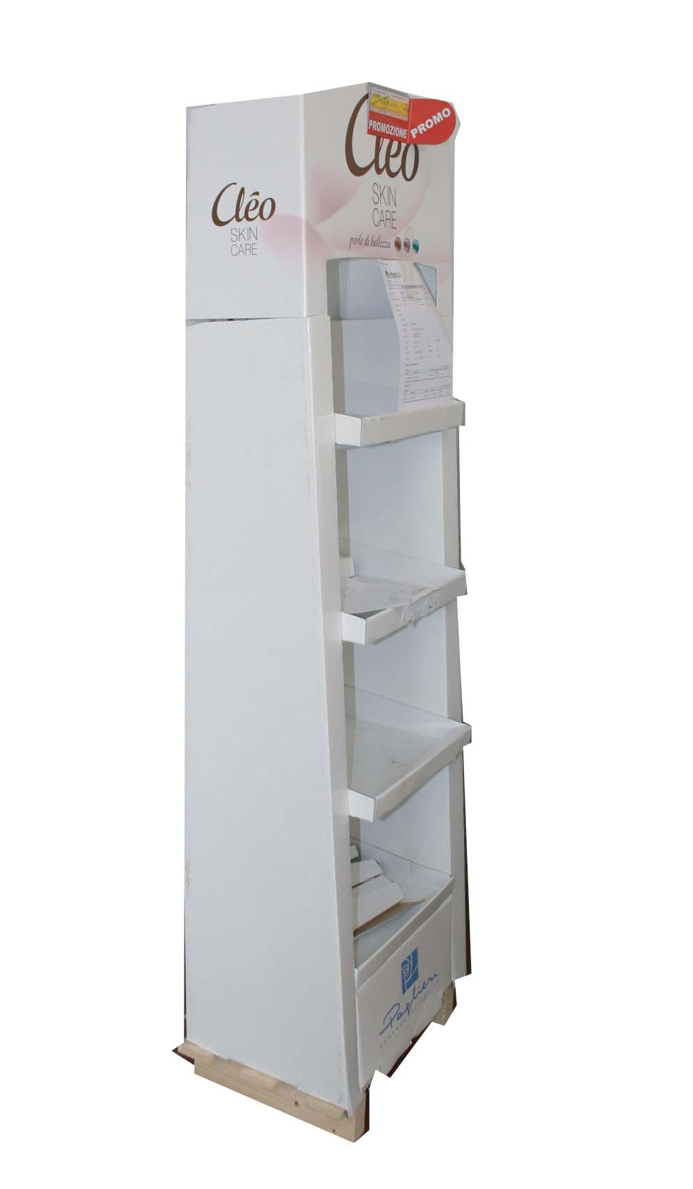 a ripiani passanti 510 x 345 x 1625mm