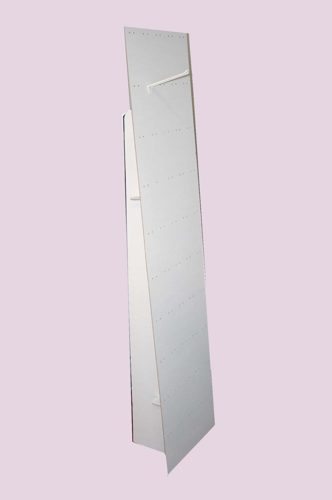 cartello con piedini 400 x 233 x 1700mm