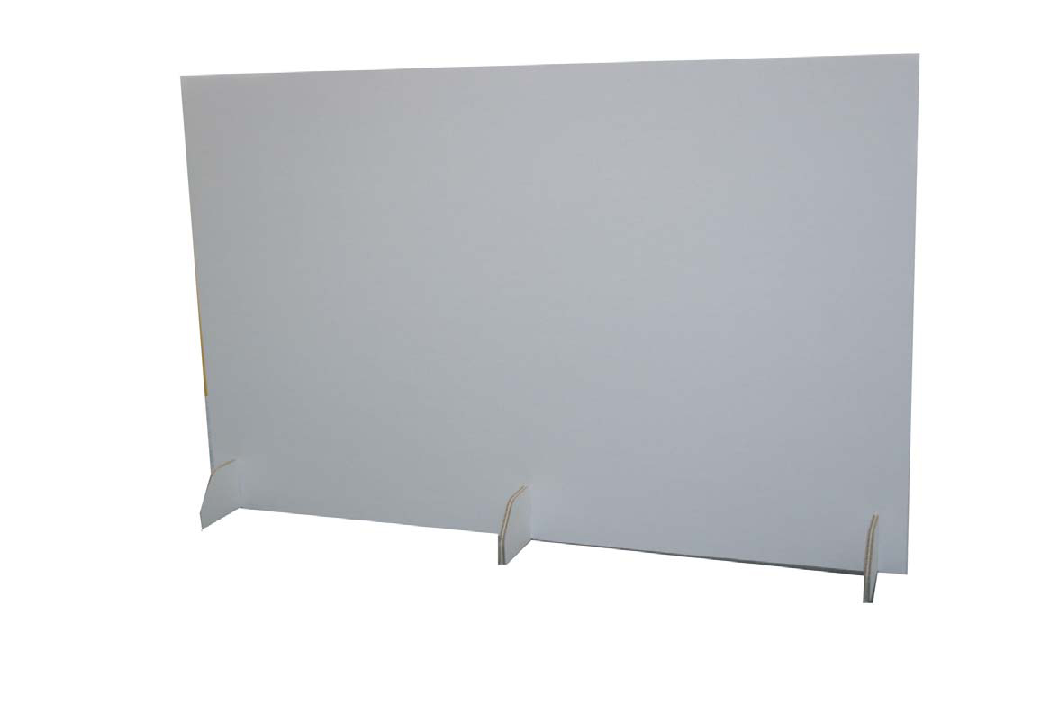 cartello con piedini 1100 x 115 x 700mm