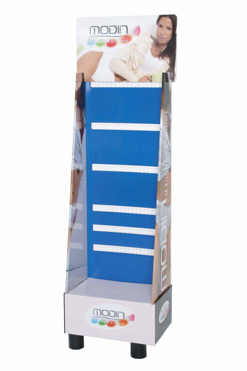 espositore a ganci 550 x 355 x 1815mm