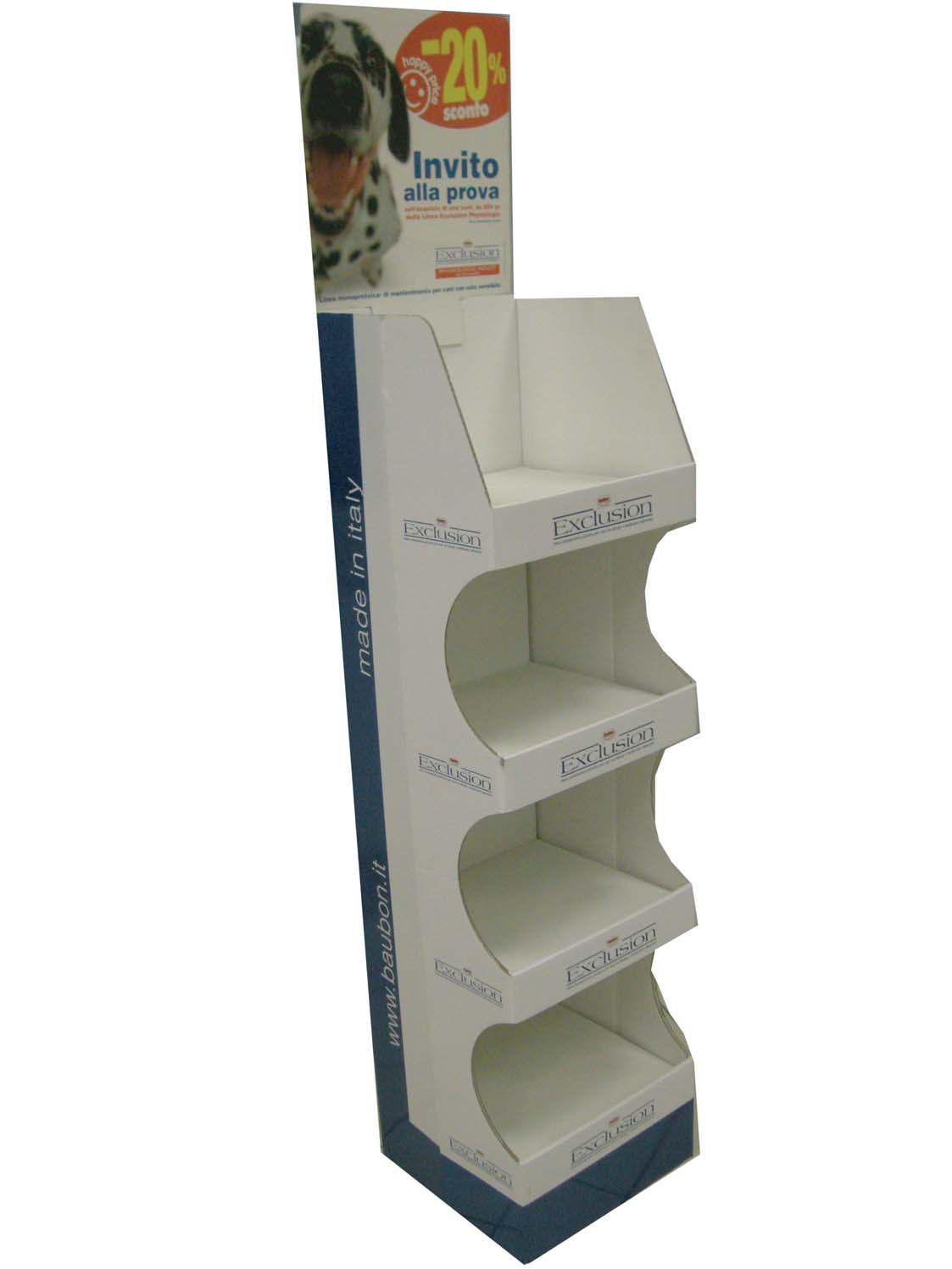 espositori a soffietto 400 x 390 x 1470mm