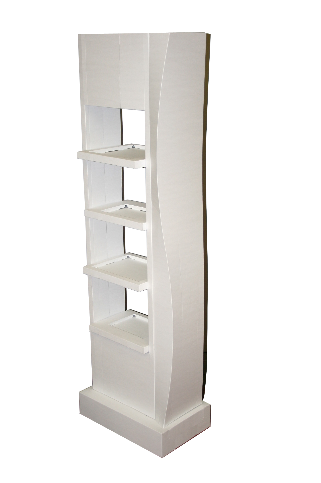 espositore a ripiani 380 x 100 x 1635mm
