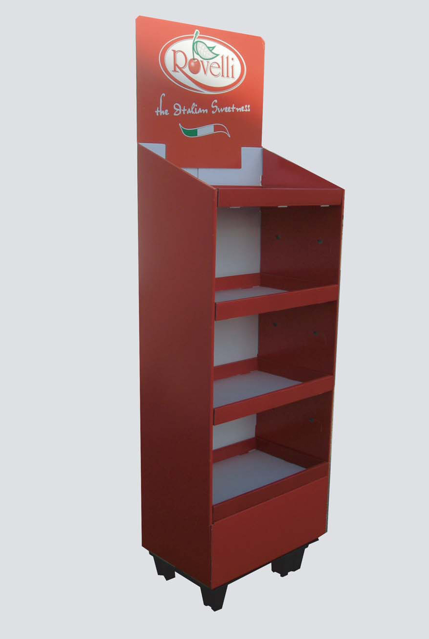 espositore a ripiani 395 x 615 x 1635mm