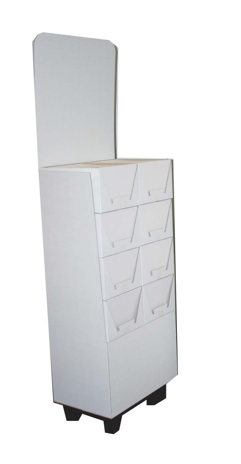 espositore a ripiani 400 x 600 x 1240mm
