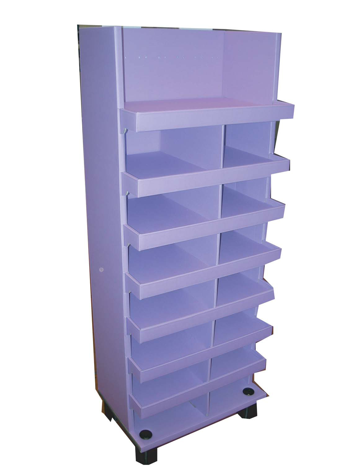 a ripiani portante 585 x 390 x 1510mm