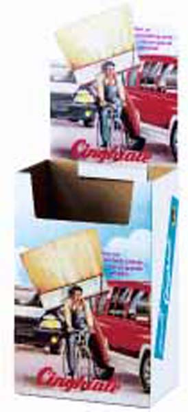 espositore cartone offset pall-box 16