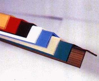 angolari in polipropilene alveolare