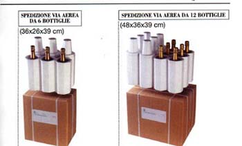 scatole per bottiglie