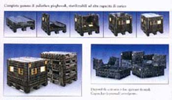 pallet-box pieghevole
