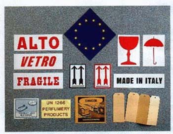 etichette autoadesive